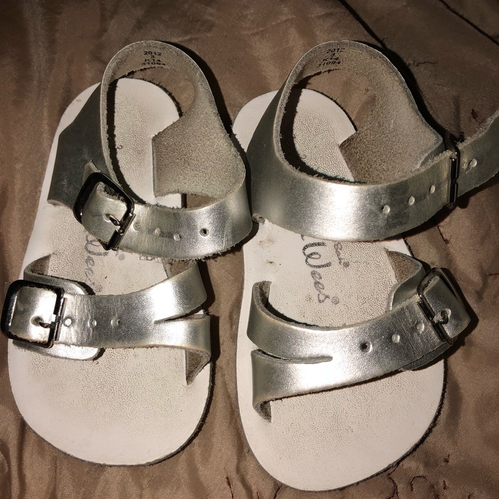 Silver baby girl sea wea